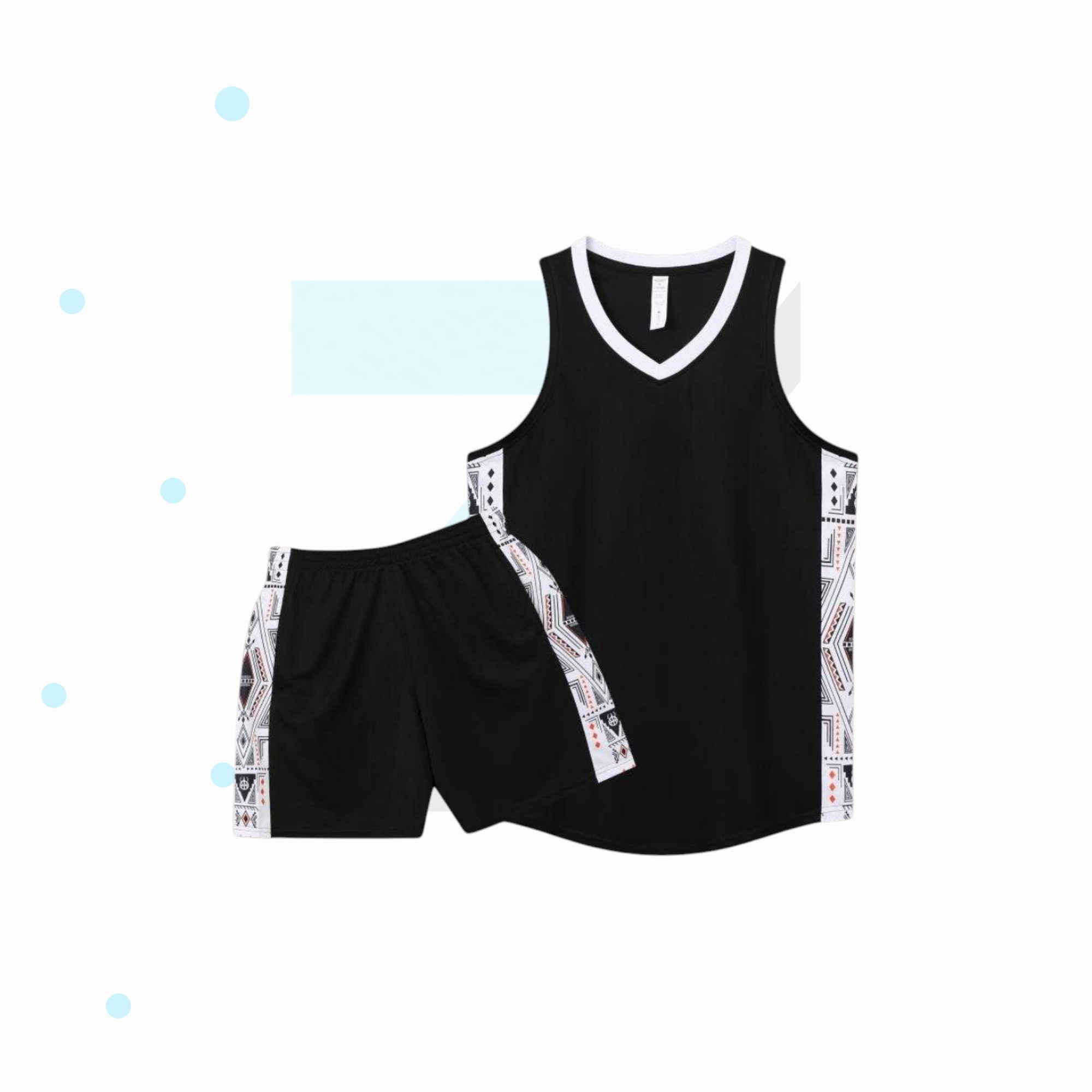 Pro Flex Basketball Matchwear | Custom Performance Jersey & Shorts | Quick‑Dry Athletic Fabric angle 3